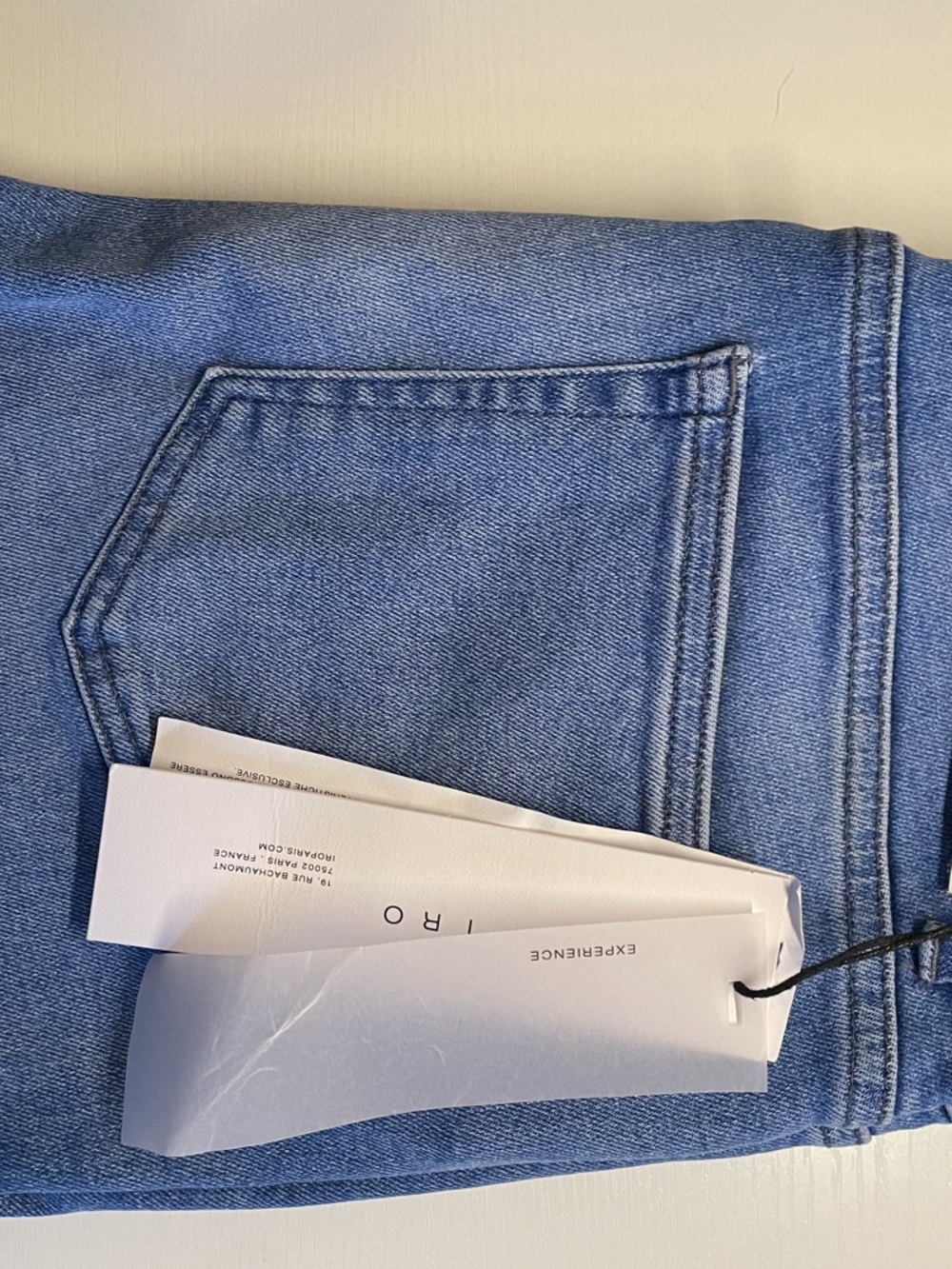 IRO Light Blue Denim High-Rise Jeans